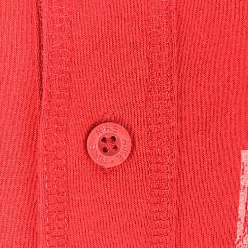 Nike Philadelphia Phillies Henley Shirt Mens Large Sewn Logo Short Sleeve Jersey - Picture 7 of 12